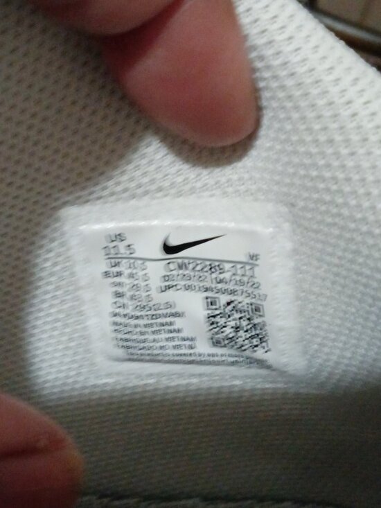 Nike Air Force 1 \'07 Mid Shoes Mens Size 11.5 White Mid Top Sneakers CW2289-111 main image 10